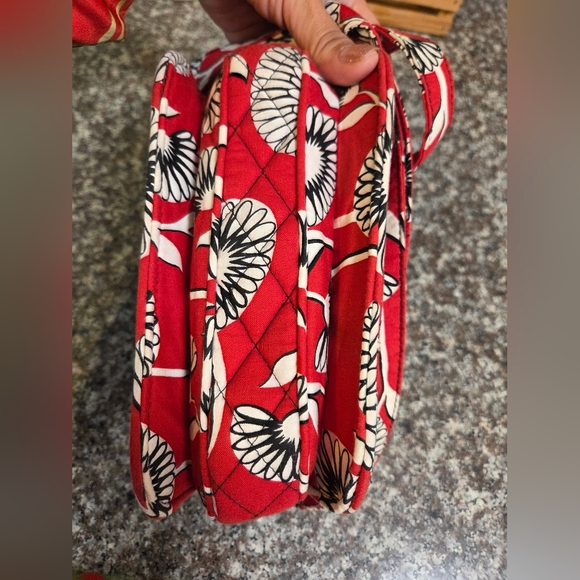 Vera Bradley Red Floral Crossbody Bag - Picture 6 of 6